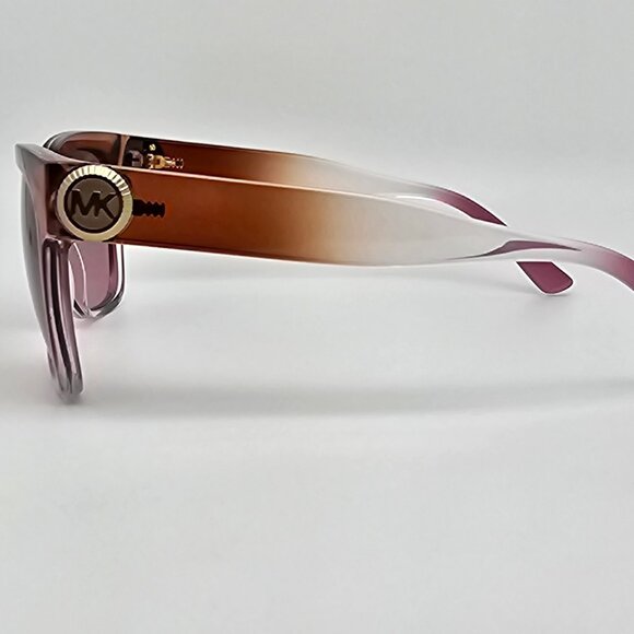 Michael Kors MK2054 Ena 328614 Brown Frame Brown Gradient Lens Sunglasses w Case - Picture 4 of 16
